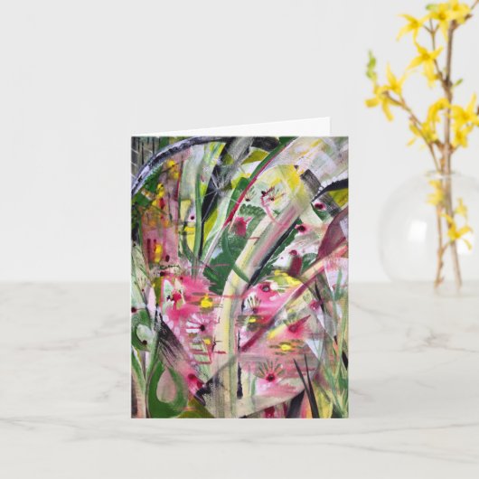 Liebe Bloom Karte (Gelbe Blume)