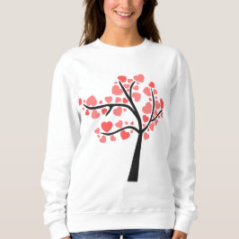 🌴 ❤️ Liebe Blooms: Herzbaum der Zuneigung ❤️ 🌲 Sweatshirt