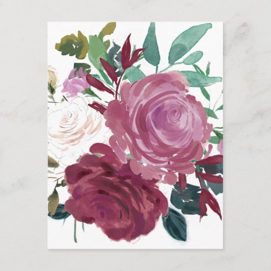 Liebe Blossom Begleitkarte (Rückseite)