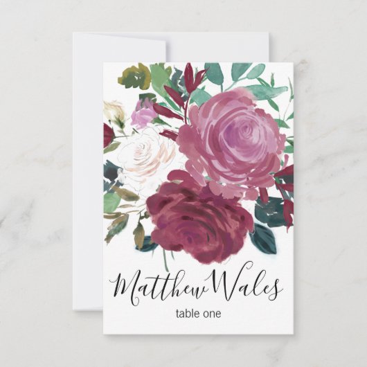 Liebe Blossom Einladung (Vorderseite)