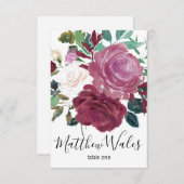 Liebe Blossom Einladung (Vorne/Hinten)