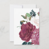 Liebe Blossom Einladung (Rückseite)