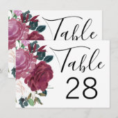 Liebe Blossom Einladung (Vorne/Hinten)