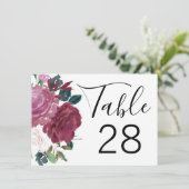 Liebe Blossom Einladung (Stehend Vorderseite)