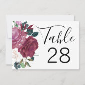 Liebe Blossom Einladung (Rückseite)