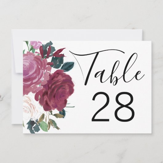 Liebe Blossom Einladung (Vorderseite)