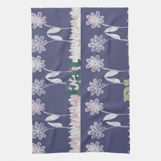 Liebe Blue Baby Duschfarben Küchentuch (Vertikal)