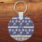 Liebe Blue Baby Duwer color.png Schlüsselanhänger (Vorderseite)