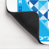 Liebe (Blue Diamond) Mousepad (Ecke)