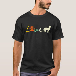 Liebe Blue Heeler Roter Australischer Cattle Dog P T-Shirt