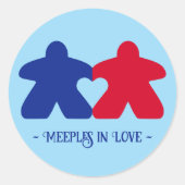 Liebe, Blue & Red Stickers (Vorderseite)