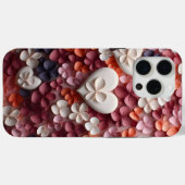 Liebe blüht in den Herzen Case-Mate iPhone Hülle (Rückseite (Horizontal))