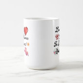 Liebe blüht in der Tasse des ewigen Frühlings (Mittel)