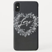Liebe blüht iPhone XSMax Fall Case-Mate iPhone Hülle (Rückseite)