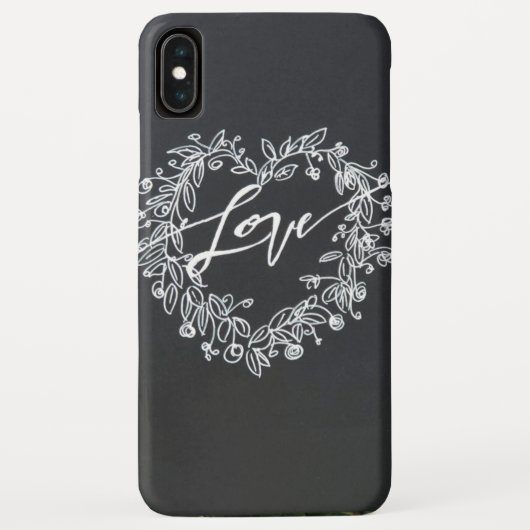 Liebe blüht iPhone XSMax Fall Case-Mate iPhone Hülle (Rückseite)