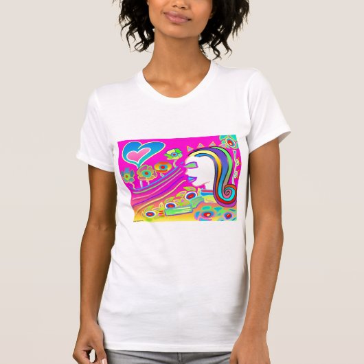 Liebe blüht: Traumraum T-Shirt (Vorderseite)