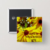 Liebe Blume_ Button (Vorne & Hinten)