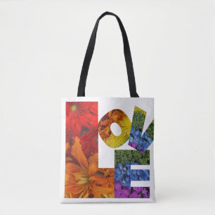 Liebe Blume Tasche