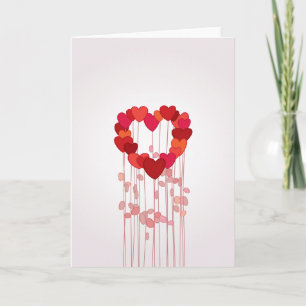 Liebe-Blumen-Karte Feiertagskarte