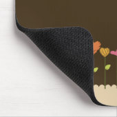 Liebe-Blumen Mousepad (Ecke)