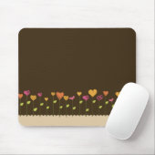 Liebe-Blumen Mousepad (Mit Mouse)