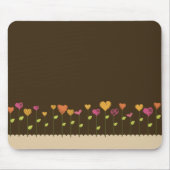 Liebe-Blumen Mousepad (Vorne)