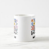Liebe Blumenere Tasse (Mittel)