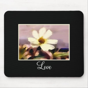 Liebe Blumenmousepad Mousepad