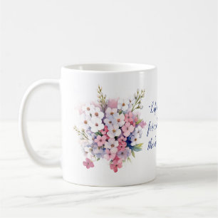 Liebe Blüten, kundenspezifisch Kaffeetasse