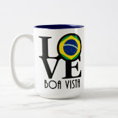 LIEBE Boa Vista 15oz Zweifarbige Tasse (Links)