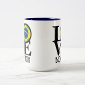 LIEBE Boa Vista 15oz Zweifarbige Tasse (Mittel)