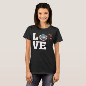 Liebe Bogenschießpistole T-Shirt (Vorne ganz)