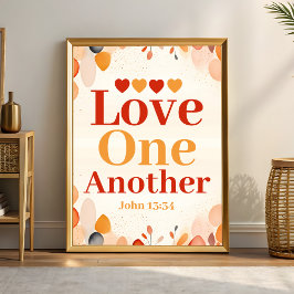 Liebe Boho Christlich Wall Art Poster
