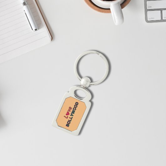 "LIEBE BOLLYWOOD" INDIANISCHE KINORABWERTUNG SCHLÜSSELANHÄNGER