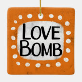 Liebe Bomb Ornament (Rückseite)