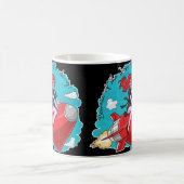 Liebe Bombardierung Kaffeetasse (Mittel)