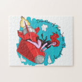 Liebe Bombardierung Puzzle (Horizontal)