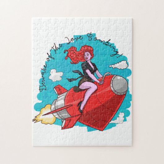 Liebe Bombardierung Puzzle (Vertikal)