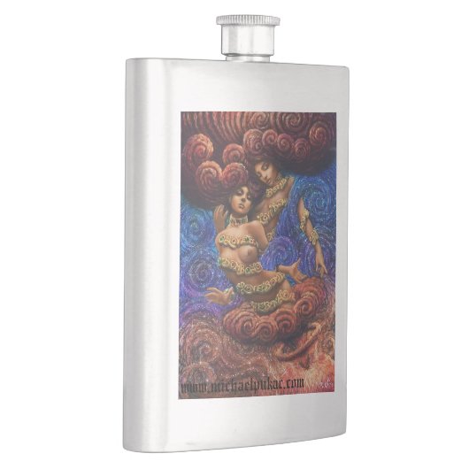 Liebe-Bombe Flachmann (Rechts)