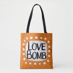 Liebe Bombe Tote Bag Tasche