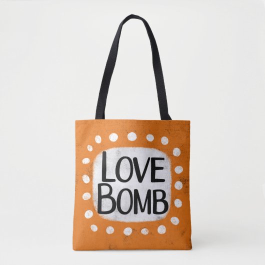 Liebe Bombe Tote Bag Tasche (Vorderseite)