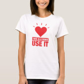 Liebe-Bomben-T - Shirt (Vorderseite)