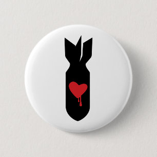 Liebe-Bomber Button