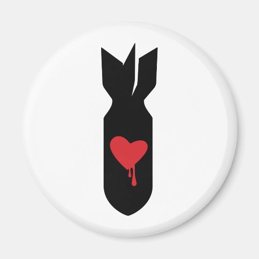 Liebe Bomber Magnet (Vorne)