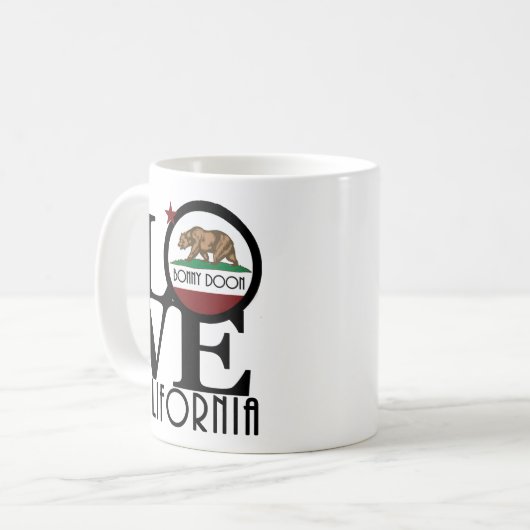 LIEBE Bonny Doon 11oz Kaffeetasse (Vorderseite Links)