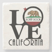 LIEBE Bonny Doon Steinuntersetzer (Vorderseite)