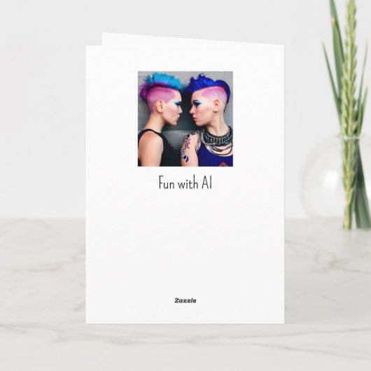 Liebe Boo, Personalisierter glücklicher Jahrestag Karte (Rückseite)