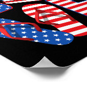 Liebe Boote US Tritoon Pontoon Flip Flops 4. Poster (Ecke)