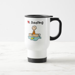 Liebe-Bootfahrt-Tasse Reisebecher