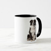 Liebe Border Collie so viel Zitat Sprichwort Tasse (VorderseiteRechts)